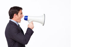 Are you shouting at an empty room?