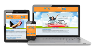 Mobile marketing responsive website design